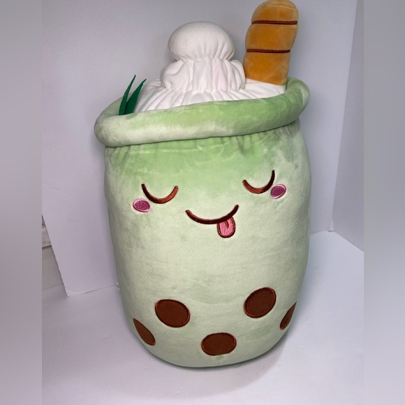 BOBA PLUSHIE 🧋17in tall 🧋 3 Different colors - Picture 9 of 14